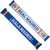 Real Madrid Sjaal Logo Blauw/wit 100 cm - Unisex - Acryl - 2024