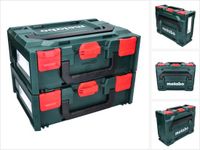 Metabo metaBOX 145 set 2x systeemgereedschapskoffer stapelbaar 396 x 296 x 145 mm