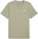 Puma Ess 2 Color Small Nº1 Logo T-shirt Met Korte Mouwen Groen S
