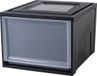 IRIS Maxi Drawer tiroir empilable - 40L - Plastique - Noir/Transparent