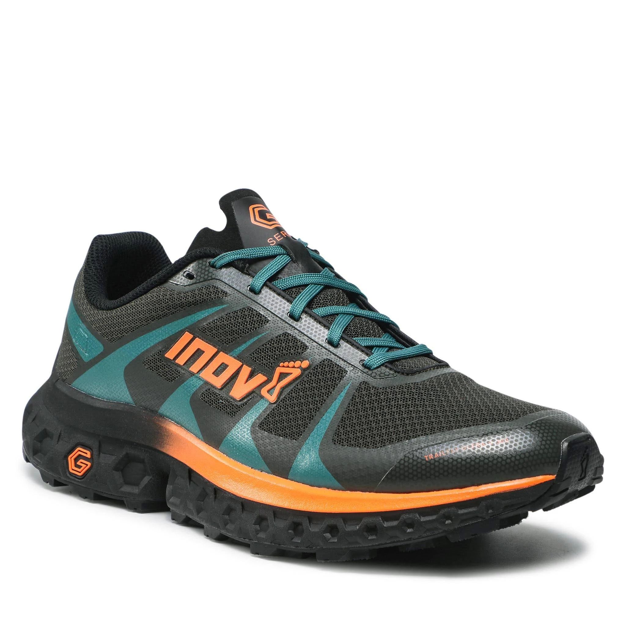 inov-8 TrailFly Ultra G 300 Max - Heren - petrol/oranje