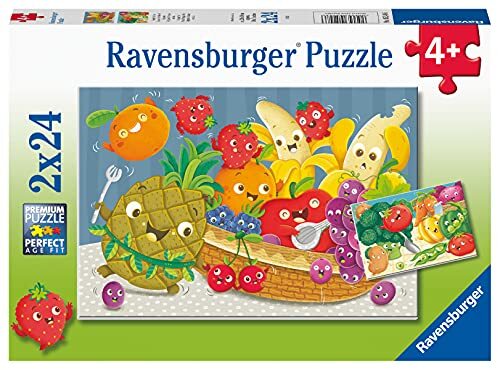 Ravensburger 2 x 24 puzzel - brutaal fruit