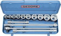 Gedore 32 EMZ Dopsleutelset 3/4\" 14-dlg 6-kant 22-50 mm
