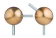 Ivilon Erker Gordijnroede Hoekconnector - voor staven van 5/8 tot 1-1/8 Inch - Warm Goud