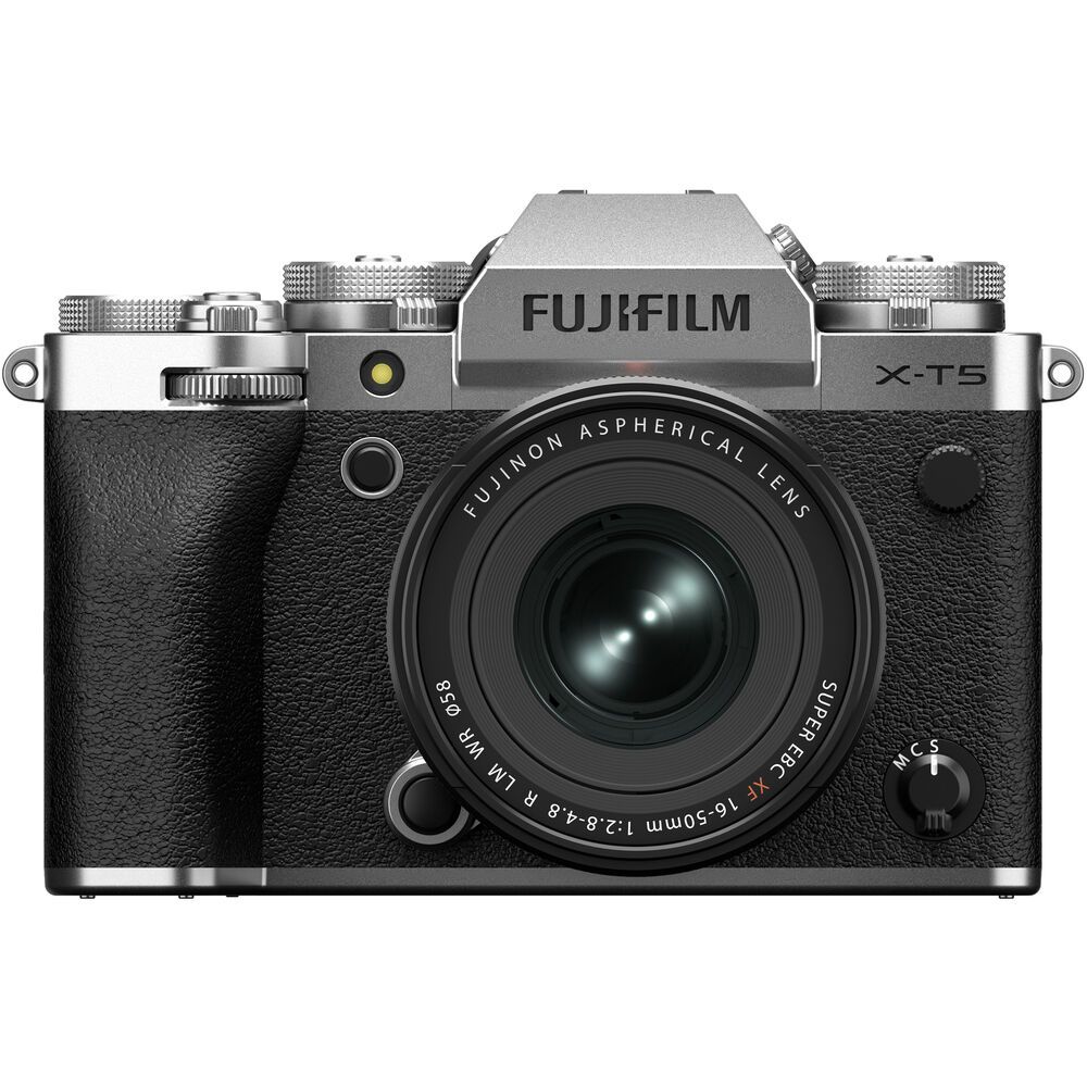 Fujifilm X-T5 zilver + XF 16-50mm