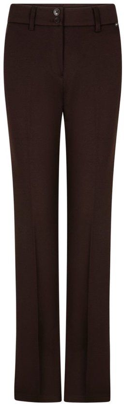 Red Button RB Bibette punta L33 espresso flared broek - bruin