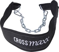 Lifemaxx Crossmaxx Belt - Squat Belt - Zwart/Zilver - One size