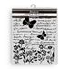 Stamperia Thick Stencil for Scrapbooks, Albums, Cards, Bullet Journals, and More, Flexible Material, Easy to Clean, Perfect for Crafts and Gifting (Daisy Art, Letter and Butterfly)
