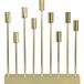 Star Trading 132-10 Lichtdecoratie figuur Geelkoper IP20 Zwart 9 lampen E14