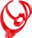 Supacaz Fly Cage Poly (Plastic) - Rouge - Porte-bidon