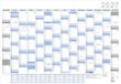 Wandplaner Neutral 2027: Großer Jahresplaner. Wandkalender 2027 zum Eintragen. XXL Büro-Kalender mit Ferienterminen und Feiertagen. 98 x 68 cm