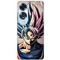 Maniacase Etui Oppo A60 Dragon Ball Z Super Goku SSJ