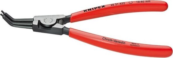 Knipex 46 31 A12 Borgveertang Buitenring 45° 10-25mm