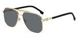 Hugo Boss BOSS 1743/S Pilot Zonnebril Goudkleurig Metaal/RVS