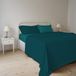 MB HOME ITALY Beddengoedset MB Home Supreme, petrolgroen/fles, tweepersoonsbed