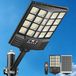 Lampadaire solaire, 1000W LED avec détecteur de mouvement, 6500K, étanche