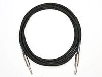 DiMarzio EP 1715SSBK Overbraid Cable 15-ft Black