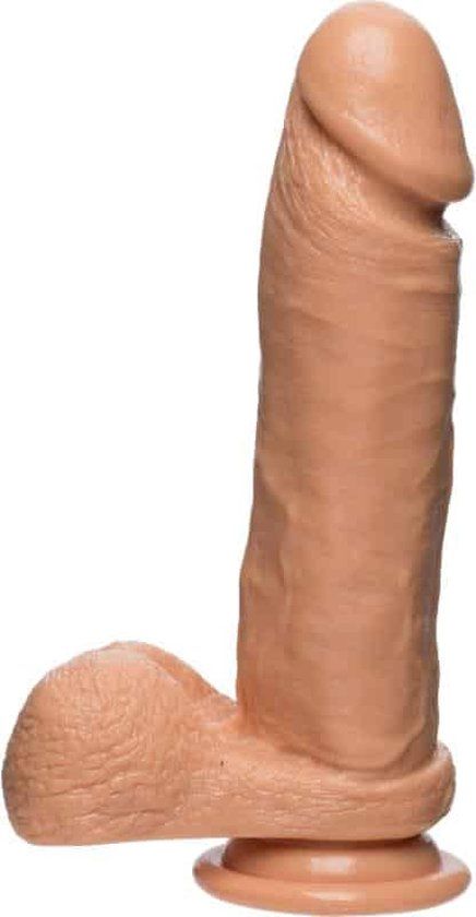 Doc Johnson Perfect D - Realistische FIRMSKYN Dildo - 20 cm flesh