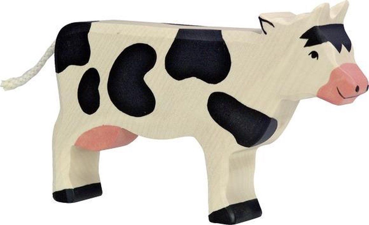 Holztiger Cow, standing, black