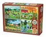 Cobble Hill XL Boerderij Dieren puzzel - 275 stukjes