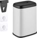 Relaxdays Hangende Prullenbak - 5 Liter - Metaal - Wit