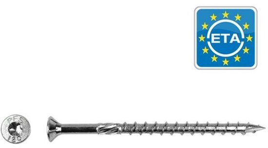 pgb-Europe PFS Houtconstructieschroef Vzk-kop T25 Ø5x120