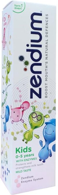 Zendium Kids Tandpasta 0-5 jaar - 75 ml
