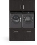 Wasophoogte® Wasmachine Kast Brugge - Zwart