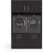 Wasophoogte® Wasmachine Kast Brugge - Zwart