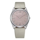 Suratto Citizen Suratto AR3120-41X Horloge - Leer - Grijs - Ø 38 mm