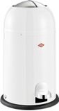 WESCO Kickmaster Junior Prullenbak | Pedaalemmer | 12 Liter | Metaal - Wit | Afvalemmer