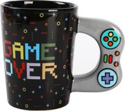 i-Total Mok Game Over Keramiek Zwart/Grijs/Multicolor