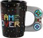 i-Total Mok Game Over Keramiek Zwart/Grijs/Multicolor