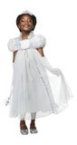 Rubies Prinsessenkostuum voor meisjes, prinsessenjurk, jurk met handschoenen en kroon, voor feest, verjaardag, Kerstmis, carnaval
