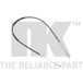 NK Tirette à câble, frein de stationnement NK 903368 Mercedes-benz 2e0 609 701 T