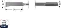 Rotec SDS-MAX HM-Tandbeitel 38x280mm