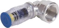 KeKelit Kelox Pro 1/2x20mm binnendraad steek messing haakse schroefbus