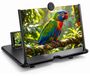 Loupe d'écran de téléphone - 16 pouces HD avec support - Filtre lumière bleue