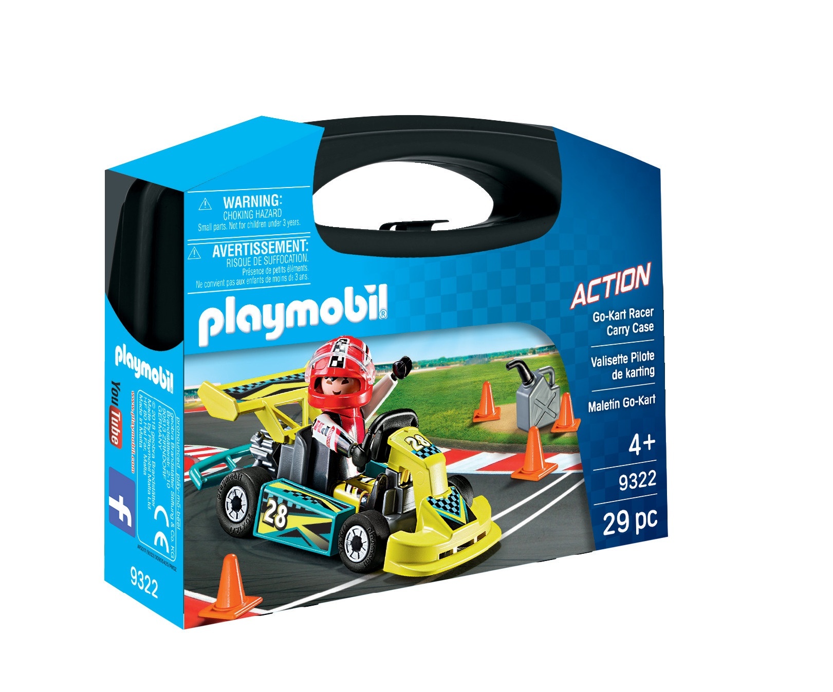 playmobil Go-Kart Racer Carry Case