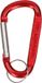 Henbrandt Mousqueton - métal - rouge - 8 cm
