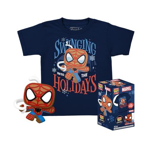 Funko Pocket Pop & Tee: Marvel- Spidey (GB)- Small (Child)