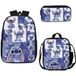 SZSMART Sac à dos SZSMART MODEL sac à dos étudiant modélisé ensemble de trois pièces pouce