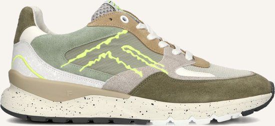 Floris van Bommel Sfm-10243 De Treener Sneakers - Suède - Heren - Groen - Maat 46