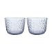 Marimekko Verre Syksy 2 dl, lot de 2 Violet