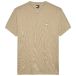 Tommy Hilfiger Tjm Reg Badge Tee Silt Tonal Beige Homme Taille S