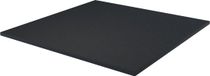 NRG - Sol de sport - Fitness - Dalle de sol en caoutchouc - 100 x 100 x 2 cm - Extra épais - Noir - incl. Pièces de connexion