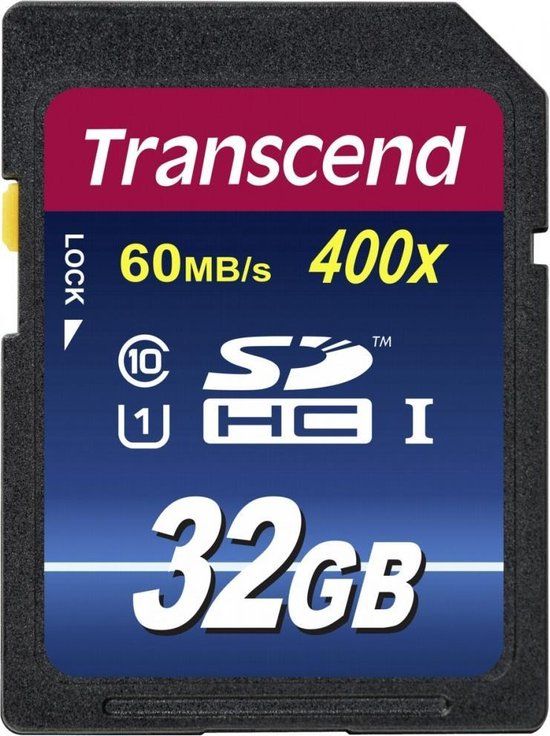 Transcend 32GB SDHC UHS-I 300x - SD-kaart - 90 MB/s