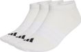 adidas 3-pack Thin&Light Essentials Low Cut Sokken Wit Maat 49/50