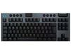 Logitech G 920-009517 Gamen Sans fil RF + Bluetooth QWERTY Scandinave Carbone