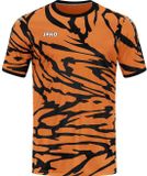 Jako Animal Shirt Korte Mouw Heren - Zwart / Fluo Oranje | Maat: M